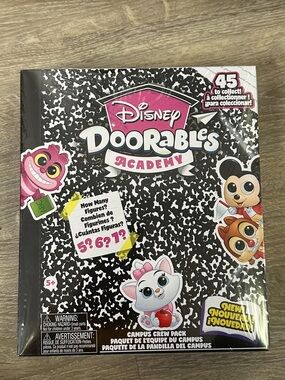 Disney Doorables academy campus crew pack Mystery Figures NEW